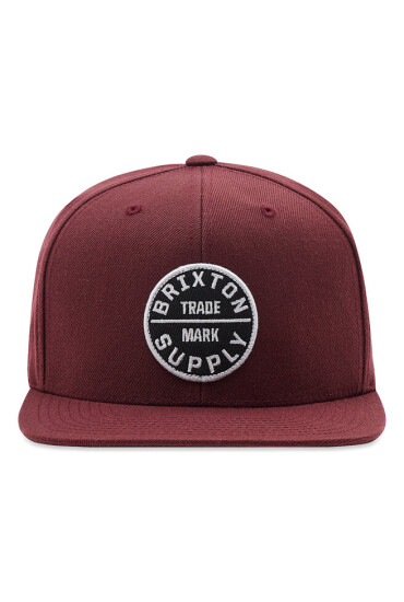 Brixton Шапка с козирка Oath III 10777 Mahogany - Mera.bg