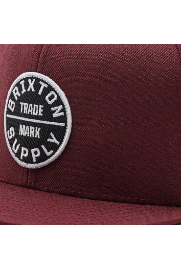 Brixton Шапка с козирка Oath III 10777 Mahogany - Mera.bg