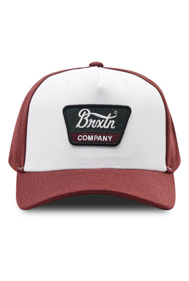 Brixton Шапка с козирка Linwood 10980 Mahogany/Off White - Mera.bg