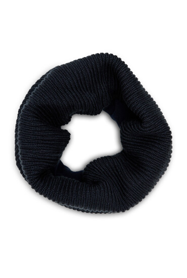 Buff Шал - комин Knitted & Fleece 126472.779.10.00 Тъмносин - Mera.bg
