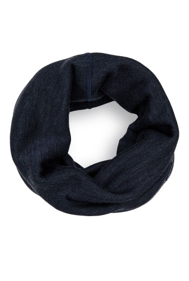 Buff Шал - комин Merino Heavyweight 113018.779.10.00 Тъмносин - Mera.bg