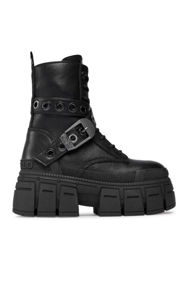 Buffalo Боти Gospher Lace Up Mid 1622351 Black - Mera.bg
