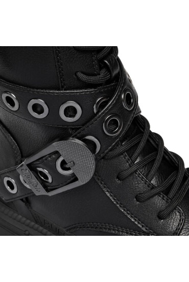 Buffalo Боти Gospher Lace Up Mid 1622351 Black - Mera.bg