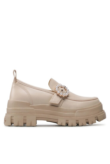 Buffalo лоуфъри с дебела подметка Aspha Loafer Buckle 1622126 Beige - Mera.bg