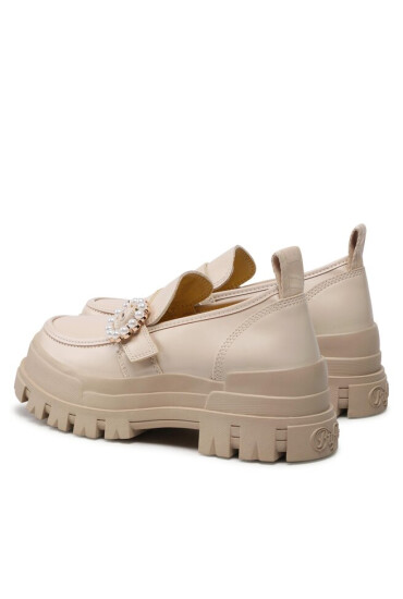 Buffalo лоуфъри с дебела подметка Aspha Loafer Buckle 1622126 Beige - Mera.bg