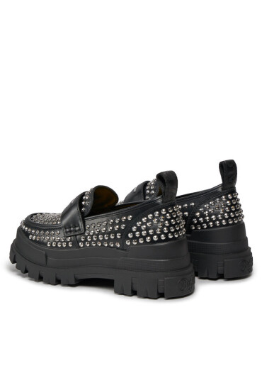 Buffalo лоуфъри с дебела подметка Aspha Loafer Pin 1622320 Черен - Mera.bg