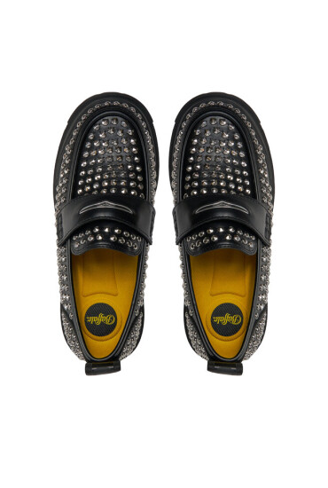 Buffalo лоуфъри с дебела подметка Aspha Loafer Pin 1622320 Черен - Mera.bg