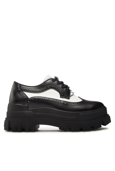 Buffalo Обувки Aspha Brogue 1622301 Black / White - Mera.bg