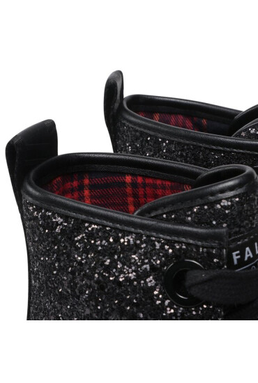 Buffalo Туристически oбувки Aspha Laceup Hi 1622144 Black - Mera.bg