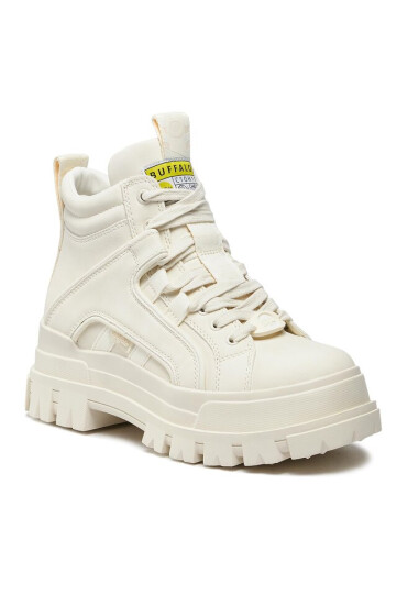 Buffalo Туристически oбувки Aspha Nc Mid 1622136 Offwhite - Mera.bg