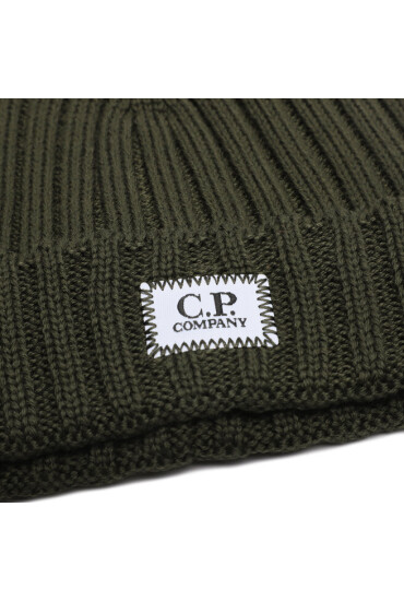 C.P. Company Шапка 15CMAC120A005509A Каки - Mera.bg