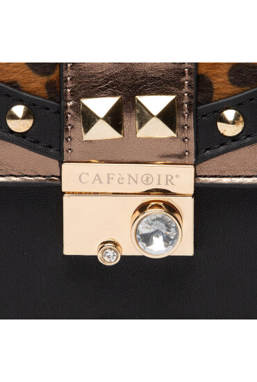 CAFèNOIR Дамска чанта C3ZF0301 Nero/Maculato N013 - Mera.bg