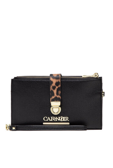 CAFèNOIR Голям дамски портфейл C4AO0302 Nero/Maculato N013 - Mera.bg