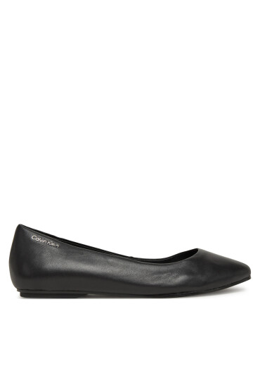 Calvin Klein Балеринки Flat Mary Jane - Lth HW0HW02341 Черен - Mera.bg