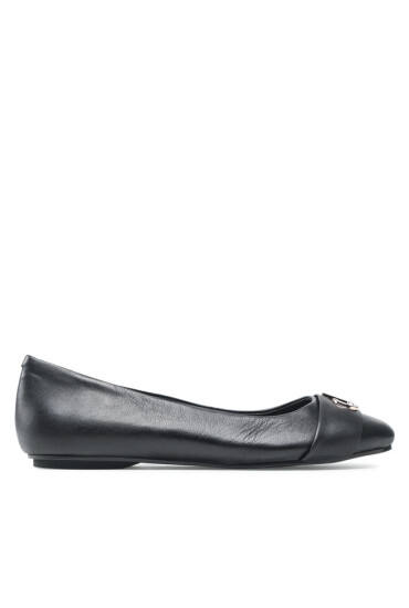 Calvin Klein Балеринки Round Ballerina W/Hdw HW0HW00626 Ck Black BAX - Mera.bg
