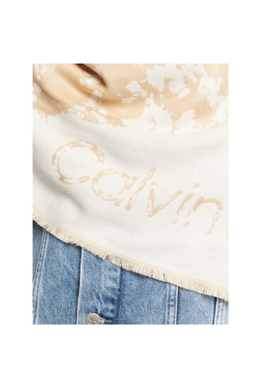 Calvin Klein Бандана Seasonal Logo K60K609934 Бежов - Mera.bg