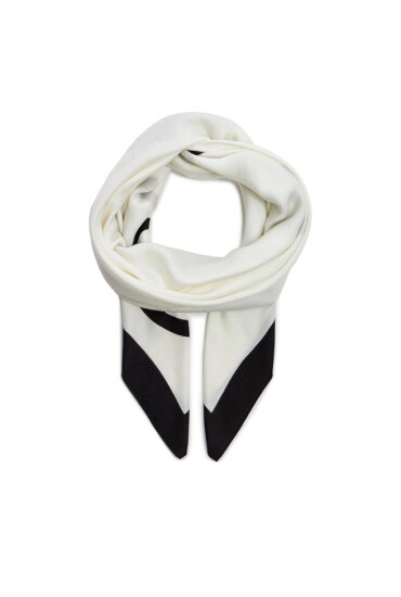 Calvin Klein Бандана Aop Logo Jaquard Scarf 130X130 K60K611125 Marshmallow YAL - Mera.bg