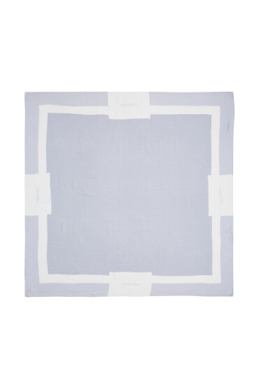 Calvin Klein Бандана Geo Minimal Scarf 130X130 K60K610227 Син - Mera.bg