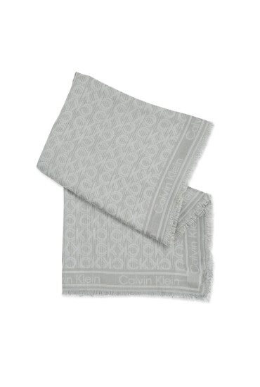Calvin Klein Бандана Monogram Jacquard K60K608779 Сив - Mera.bg