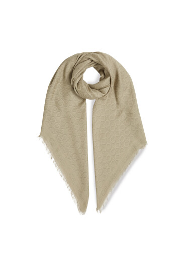 Calvin Klein Бандана Monogram Jacquard Scarf K60K608779 Зелен - Mera.bg