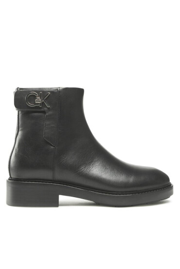 Calvin Klein Боти Rubber Sole Ankle Boot HW0HW01258 Ck Black BAX - Mera.bg