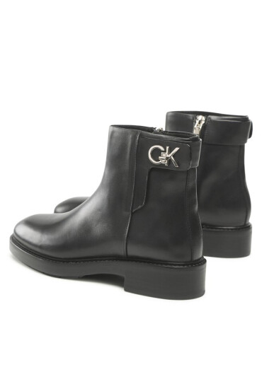 Calvin Klein Боти Rubber Sole Ankle Boot HW0HW01258 Ck Black BAX - Mera.bg