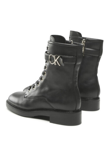 Calvin Klein Боти Rubber Sole Combat Boot W Hw HW0HW01254 Ck Black BAX - Mera.bg