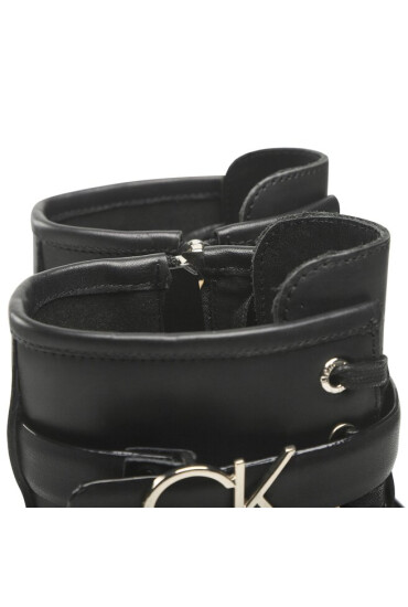 Calvin Klein Боти Rubber Sole Combat Boot W Hw HW0HW01254 Ck Black BAX - Mera.bg