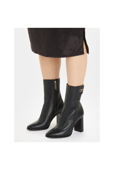 Calvin Klein Боти Cup Heel Ankle Boot W/Hw 80 HW0HW01750 Черен - Mera.bg