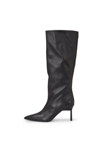 Calvin Klein Ботуши Geo Stiletto Knee Boot 70 HW0HW01691 Черен - Mera.bg