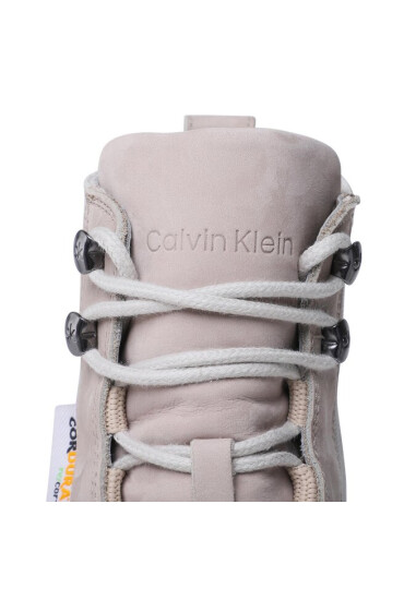 Calvin Klein Ботуши Lace Up Boot Mix HM0HM00942 Feather Gray ABY - Mera.bg