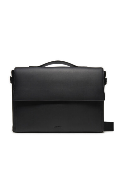 Calvin Klein Чанта за лаптоп Ck Origami Pu Laptop Bag K50K511898 Черен - Mera.bg