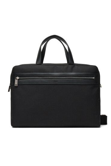 Calvin Klein Чанта за лаптоп Contrast Commuter Bag LV04D3032G Черен - Mera.bg