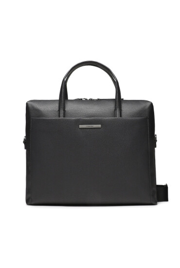 Calvin Klein Чанта за лаптоп Modern Metal Laptop Bag K50K510537 Черен - Mera.bg