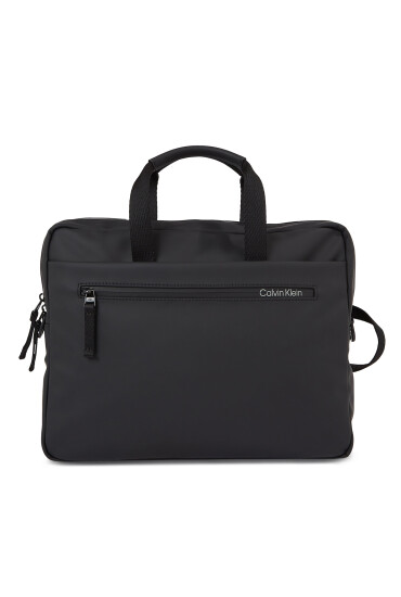 Calvin Klein Чанта за лаптоп Rubberized Slim Conv Laptop Bag K50K510796 Черен - Mera.bg
