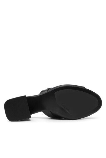 Calvin Klein Чехли Almond Blk Hl Mule 45 HW0HW00709 Ck Black BAX - Mera.bg