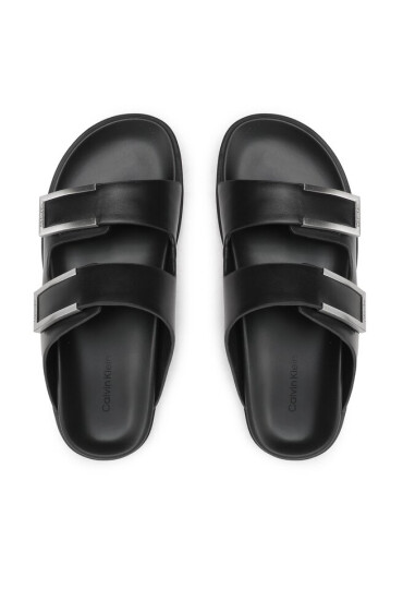 Calvin Klein Чехли Adj Slide W/Hw HW0HW01477 Black BEH - Mera.bg