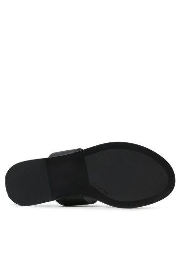 Calvin Klein Чехли Almond Flat 2Bar Slide-Hf HW0HW01135 Ck Black BAX - Mera.bg