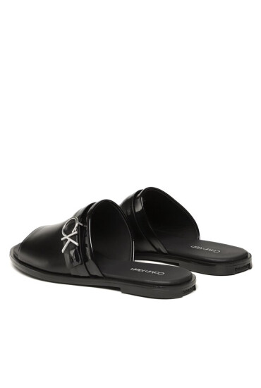 Calvin Klein Чехли Almond Slide Sandal W/Hw HW0HW01604 Ck Black BEH - Mera.bg