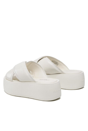 Calvin Klein Чехли Bubble Slide HW0HW01469 Marshmallow YBJ - Mera.bg