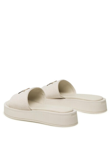Calvin Klein Чехли Dress Flatform W/Hw - Jq HW0HW01488 Neutral Mono 02R - Mera.bg