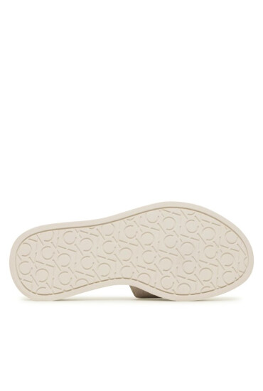Calvin Klein Чехли Dress Flatform W/Hw - Jq HW0HW01488 Neutral Mono 02R - Mera.bg