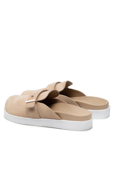Calvin Klein Чехли Ergonomic Mule W/ Mtl Loop-Su HW0HW01154 Moccasin PDU - Mera.bg