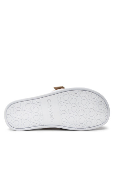Calvin Klein Чехли Ergonomic Mule W/ Mtl Loop-Su HW0HW01154 Moccasin PDU - Mera.bg