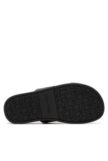 Calvin Klein Чехли Ergonomic Slide Perf/Patent HW0HW00685 Ck Black BAX - Mera.bg