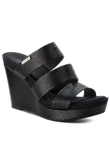 Calvin Klein Чехли Jileean E6547 Black - Mera.bg
