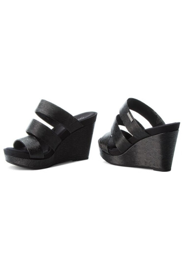 Calvin Klein Чехли Jileean E6547 Black - Mera.bg