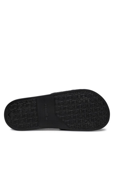 Calvin Klein Чехли Pool Slide HW0HW01524 Seasonal Black Mono 0GK - Mera.bg