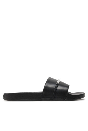 Calvin Klein Чехли Pool Slide Metal Bar HW0HW01980 Черен - Mera.bg
