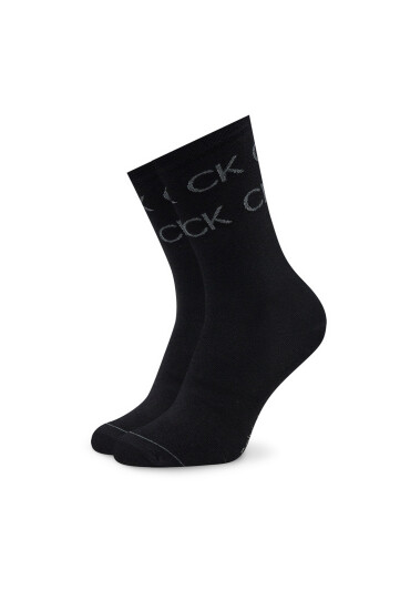 Calvin Klein Чорапи дълги дамски 701224119 Black 001 - Mera.bg